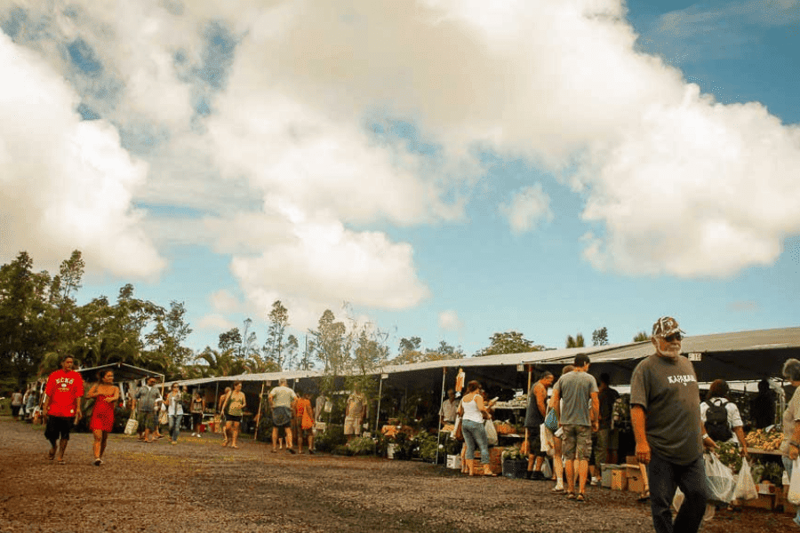 Farmers Markets Hawaiian Volcanic Organic