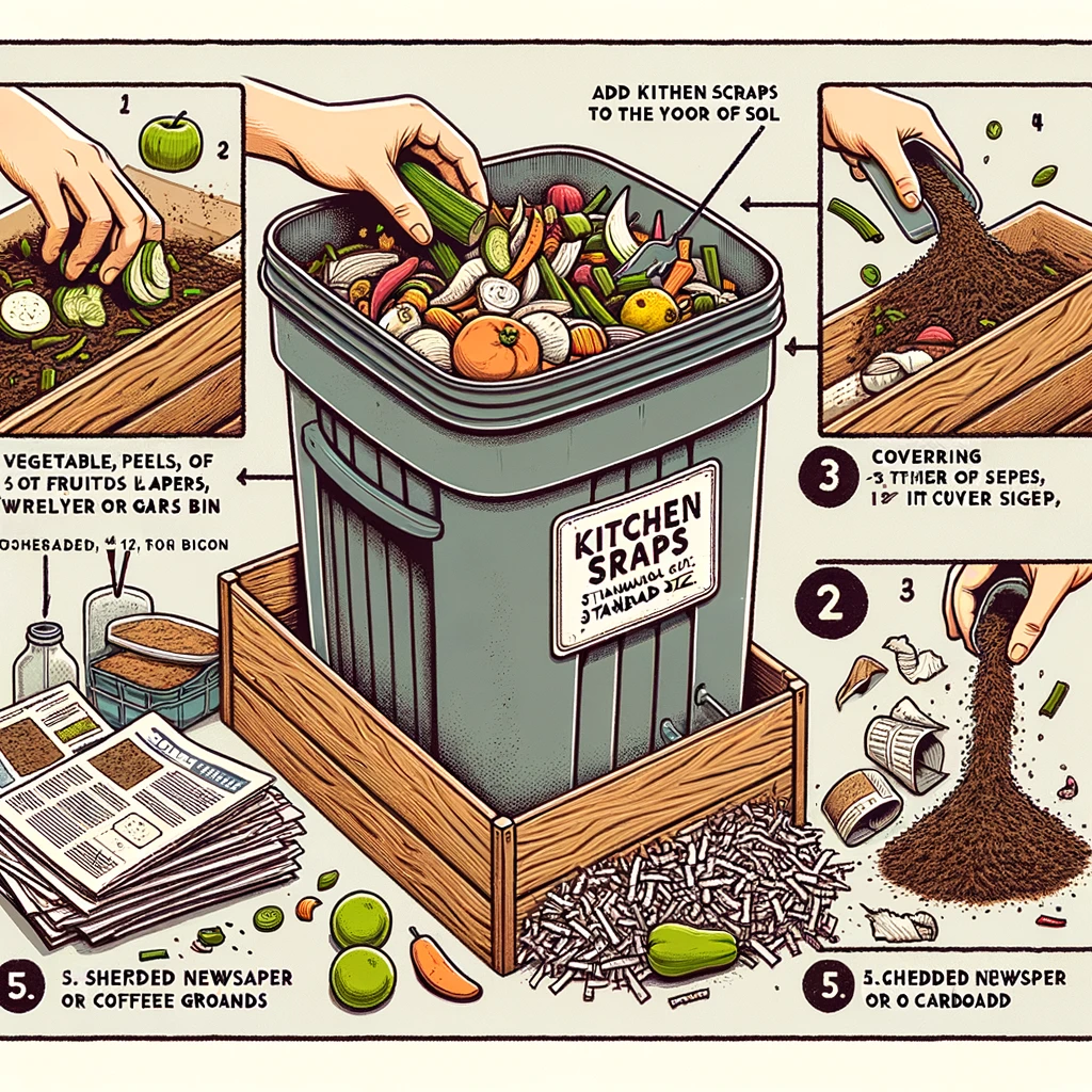 Indoor Compost Bin Hawaiian Volcanic Organic